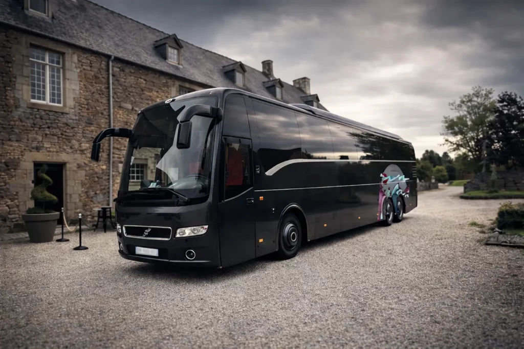 Autocar 45 places avec chauffeur à Paris – transport de groupe Île-de-France